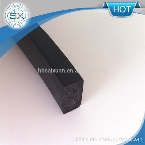 Epdm foam sponge rubber seal strip/ water stop strip